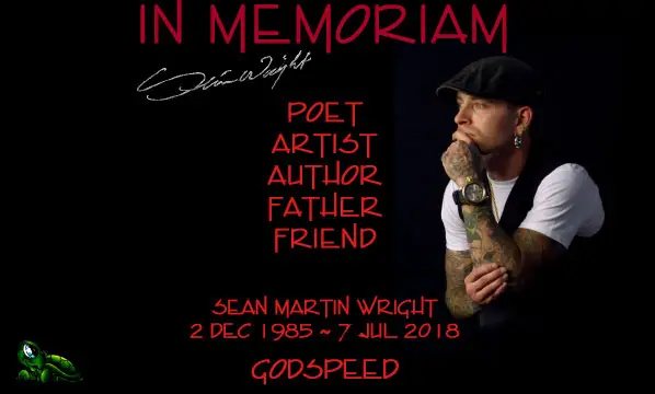 In memory of Sean Martin Wright